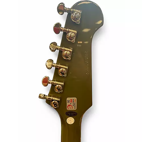 Used Epiphone Firebird Olive Green Solid Body Electric Guitar Olive Green