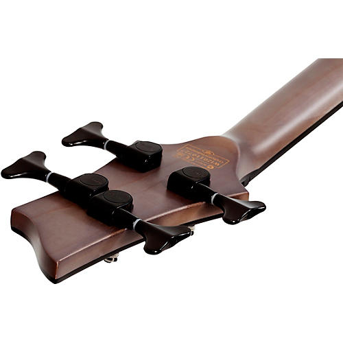 Schecter Guitar Research Omen Elite-4 4-String Electric Bass Guitar See-Thru Blue Burst