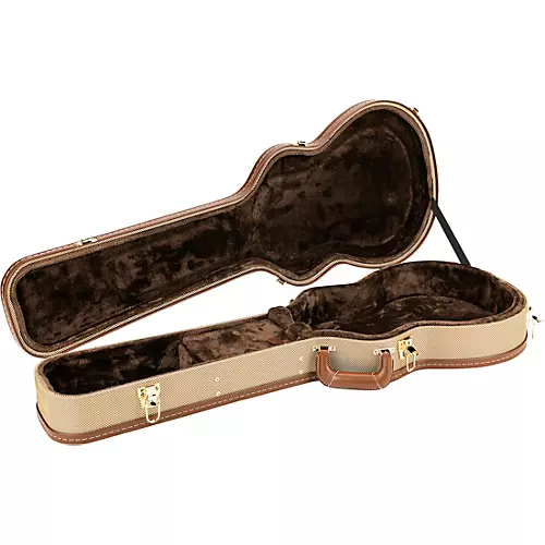 Gretsch G2655T Tweed Case for Streamliner Guitars Tweed Brown Plush
