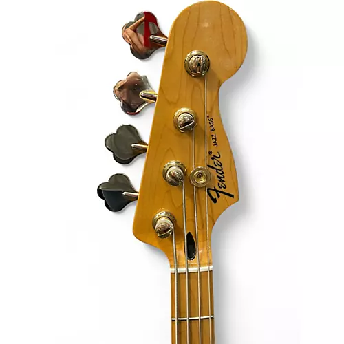 Used Fender Standard Jazz Bass Sunburst Electric Bass Guitar Sunburst
