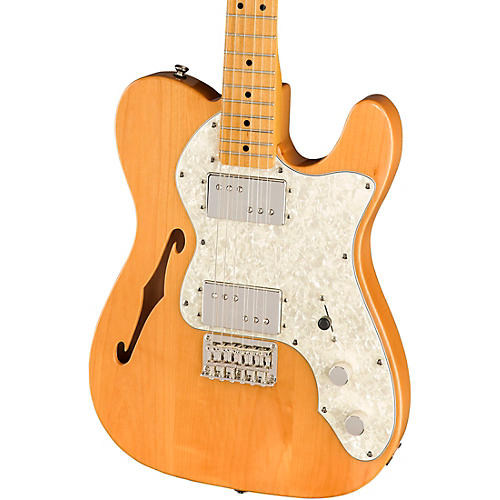 Squier Classic Vibe '70s Telecaster Thinline Maple Fingerboard Electric Guitar Natural