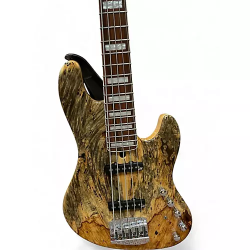 Used Mayones jabba 4 Natural Electric Bass Guitar Natural
