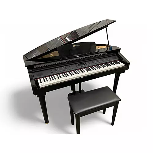 Used Williams Williams Symphony Grand Digital Piano With Bench Ebony Polis Digital Piano