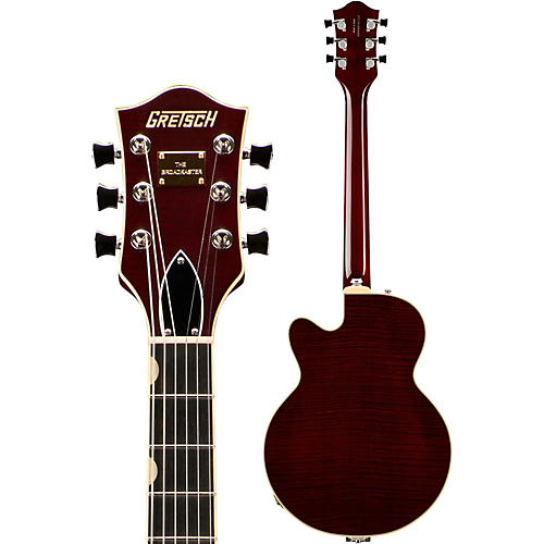 Gretsch Guitars G6659TFM Players Edition Broadkaster Jr. Center Block Bigsby Semi-Hollow Electric Guitar Bourbon Stain