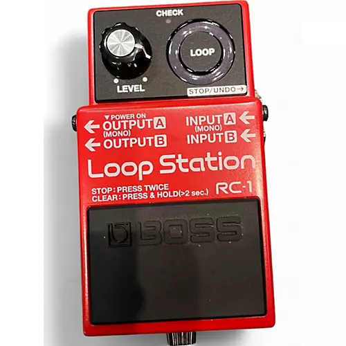 Used BOSS RC1 Loop Station Pedal