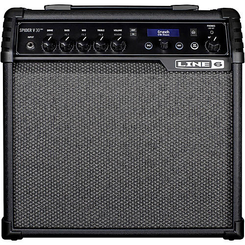 Line 6 Spider V 30 MKII 30W 1x8 Guitar Combo Amp Black