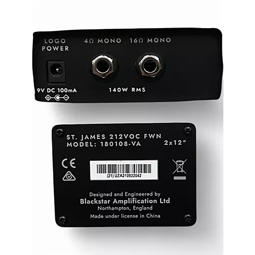 Used Blackstar St. James 212VOC FWN Guitar Cabinet