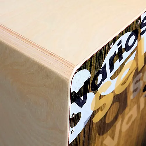 Sela Varios Cajon Bundle with Bag, Pad and DVD Brown/Black