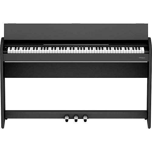 Roland F107 Digital Console Piano With Bench Black