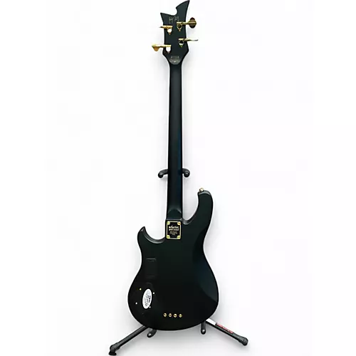 Used Schecter Guitar Research Johnny Christ Signature Satin Black Electric Bass Guitar Satin Black