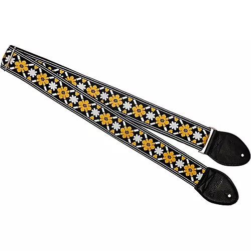 Souldier Tulip Guitar Strap Black 2 in.