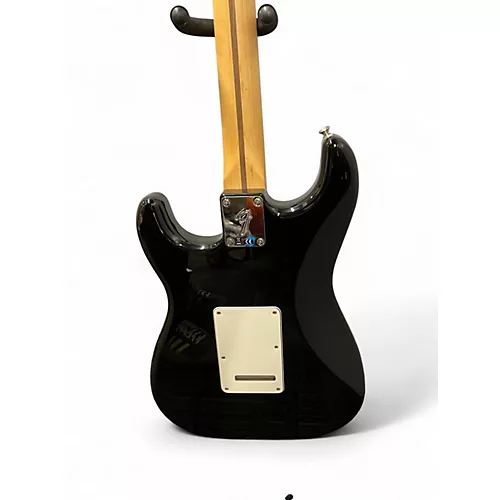 Used 2020 Fender Player Stratocaster Black Solid Body Electric Guitar Black