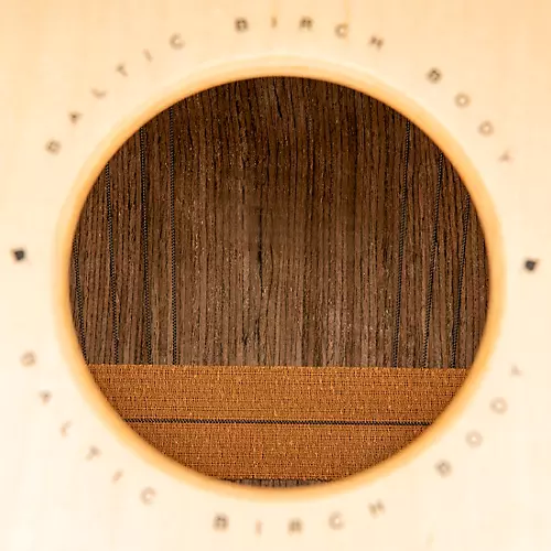 MEINL Woodcraft Series String Cajon with Makah Burl Frontplate Makah Burl