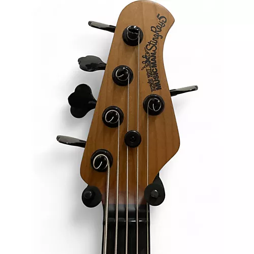 Used Ernie Ball Music Man StingRay 5 Special H Saphire Iris Electric Bass Guitar Saphire Iris