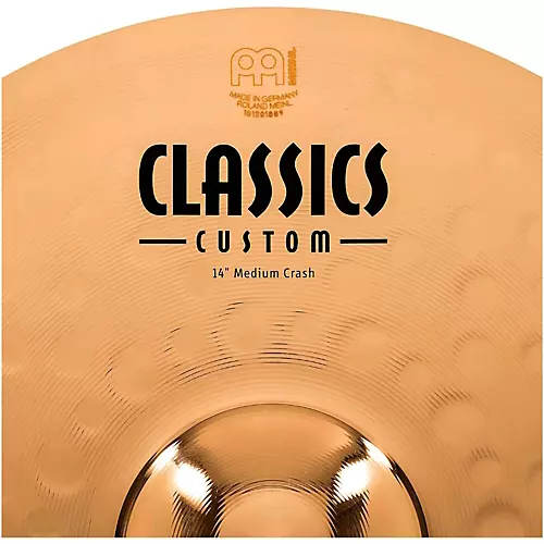 MEINL Classics Custom Medium Crash - Brilliant 18 in.