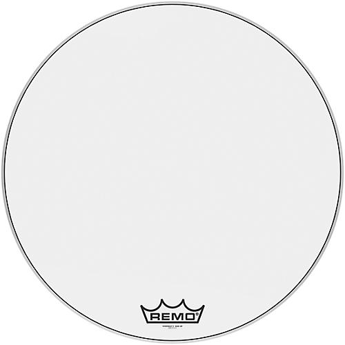 Remo Powermax 2 Ultra White Crimplock Bass Drum Head 20 in.