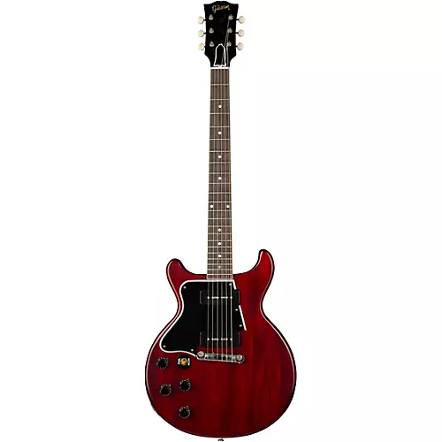 Gibson Custom 1960 Les Paul Special DC Reissue VOS Left-Handed Electric Guitar Cherry Red
