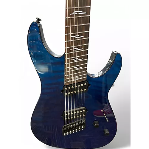 Used Schecter Guitar Research REAPER 7 MS ELITE Deep Ocean Blue Solid Body Electric Guitar Deep Ocean Blue