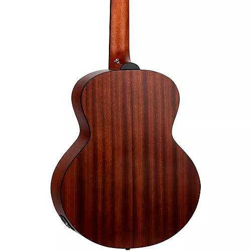 Ortega D7E 4-String Acoustic/Electric Bass Guitar Satin Black