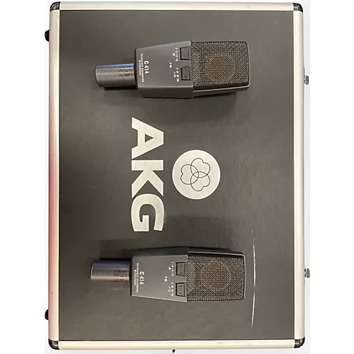 Used AKG C414XLS/ST Stereo Set Condenser Microphone