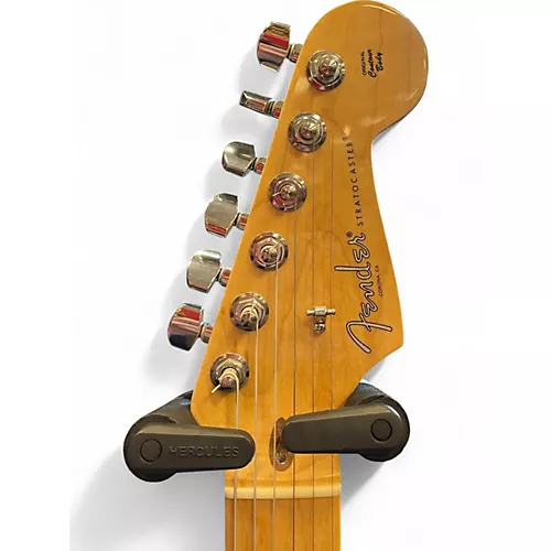 Used 2017 Fender American Professional Stratocaster SSS Olive Solid Body Electric Guitar Olive