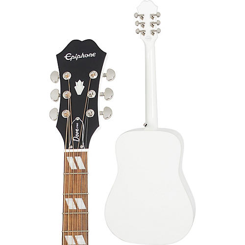 Epiphone Dove Studio Limited-Edition Acoustic-Electric Guitar Alpine White