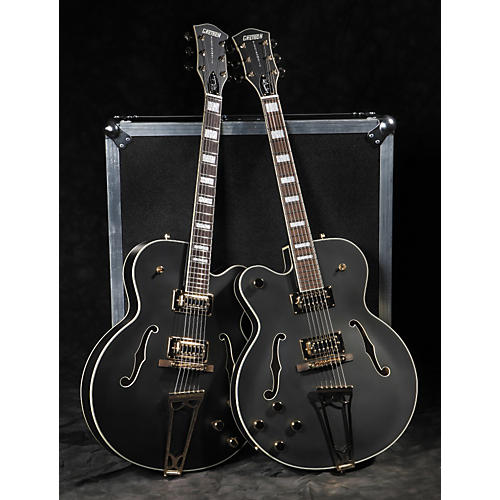 Gretsch Guitars G5191 Tim Armstrong Electromatic Hollowbody Left-Handed Electric Guitar Black
