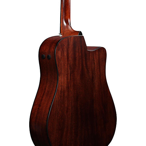 Ibanez AAD170LCE Advanced Cutaway Left-Handed Sitka Spruce-Okoume Dreadnought Acoustic-Electric Guitar Natural