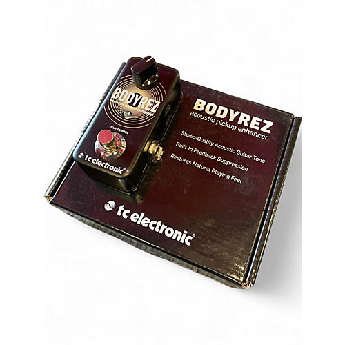 Used TC Electronic Bodyrez Acous Acoustic Enhancer Effect Pedal