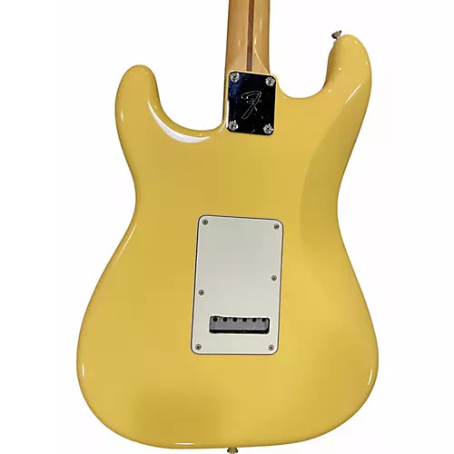 Used 2018 Fender Player Stratocaster Vintage White Solid Body Electric Guitar Vintage White