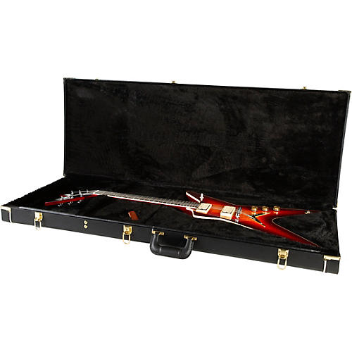 Dean USA Patents Pending ML Flame Top Electric Guitar Trans Cherry Sunburst