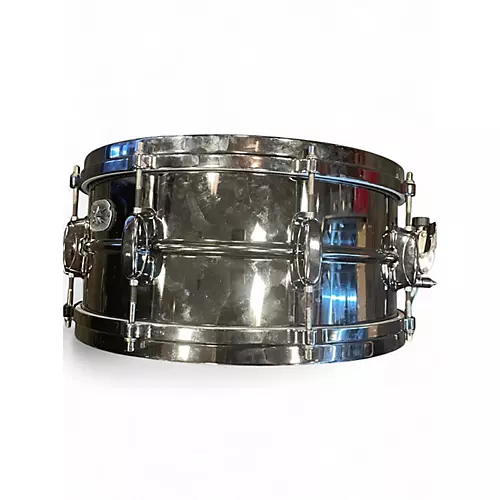 Used TAMA 14in METALWORKS SNARE Black Chrome Drum Black Chrome 33