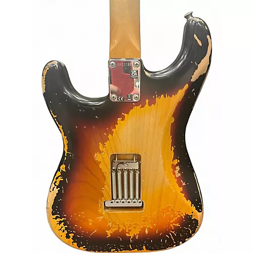 Used Fender Mike McCready Stratocaster RELIC SUNBURST Solid Body Electric Guitar RELIC SUNBURST