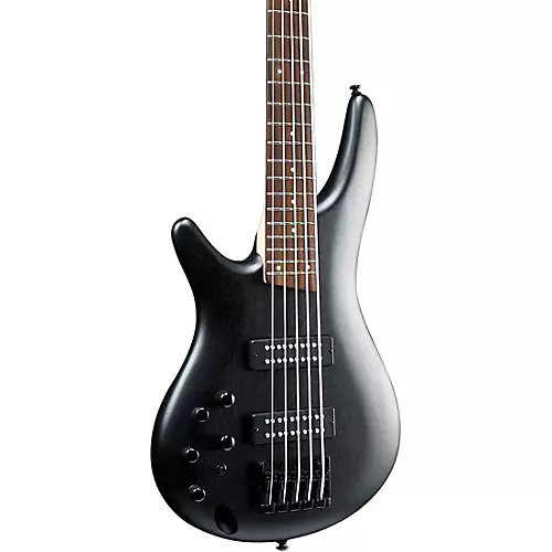 Ibanez SR305EBL Left-Handed 5-String Electric Bass Guitar Weathered Black