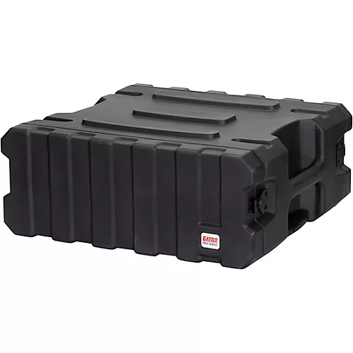 Gator G-Pro Roto Mold Rolling Rack Case Black 8 Space