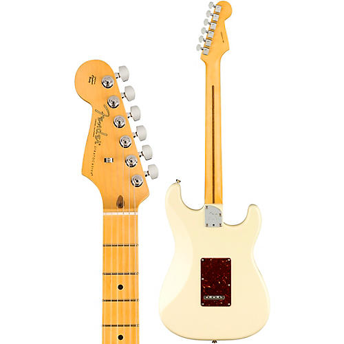 Fender American Professional II Stratocaster Maple Fingerboard Left-Handed Electric Guitar Olympic White