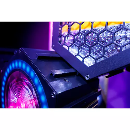Blizzard Nexys WW LED Effects Light With RGB Diffused Outer Ring and Backlight Black