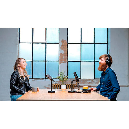 Audient EVO Start Recording Bundle With USB Audio Interface, Headphones, Mic, Shockmount and Mic Cable