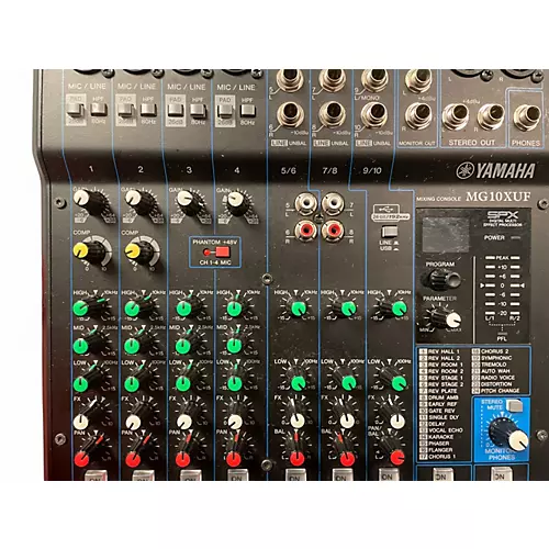 Used Yamaha MG10XUF Digital Mixer