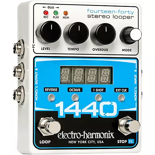 Electro-Harmonix 1440 Stereo Looper Pedal White