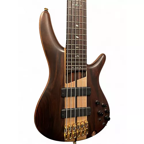 Used Ibanez SR1806 Walnut Electric Bass Guitar Walnut