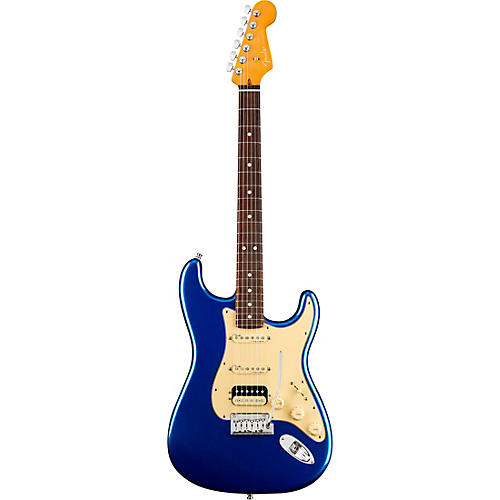Open-Box Fender American Ultra Stratocaster HSS Rosewood Fingerboard Electric Guitar Condition 2 - Blemished Cobra Blue 197881283285