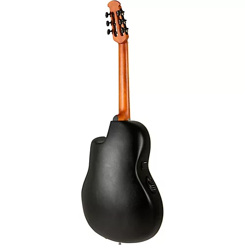 Ovation CS24C Celebrity Series Traditional Mid-Depth Nylon-String Classical Acoustic-Electric Guitar Natural