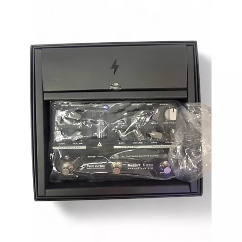 Used Two Notes AUDIO ENGINEERING REVOLT 3 CHANNEL ANALOG BASS SIMULATOR AND DI Tube Bass Preamp