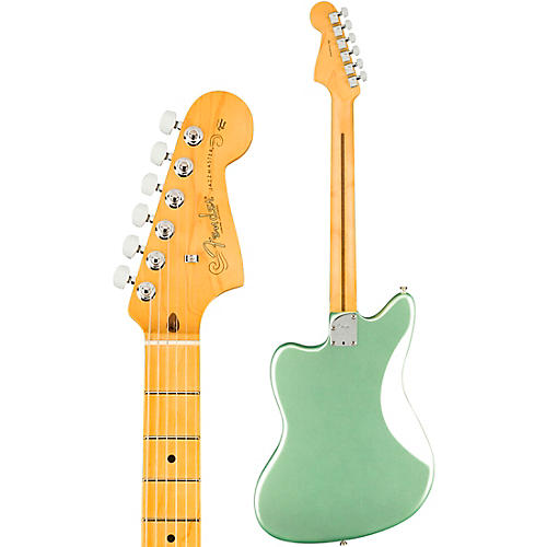 Fender American Professional II Jazzmaster Maple Fingerboard Electric Guitar Mystic Surf Green