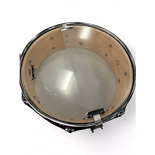 Used Yamaha 14in Recording Custom snare Green Drum Green 33