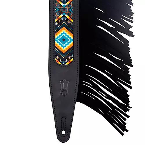 Levy's The Crazy Horse Outlaw Guitar Strap Brown 2.5 in.