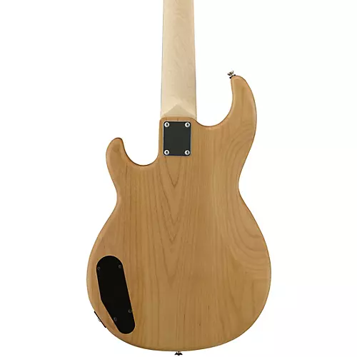 Yamaha BB235 5-String Electric Bass Natural Satin Black Pearl Pickguard