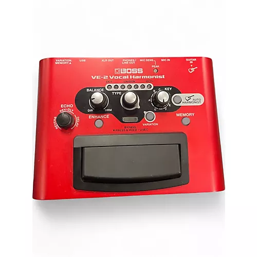 Used BOSS VE2 Vocal Harmonist Effect Processor