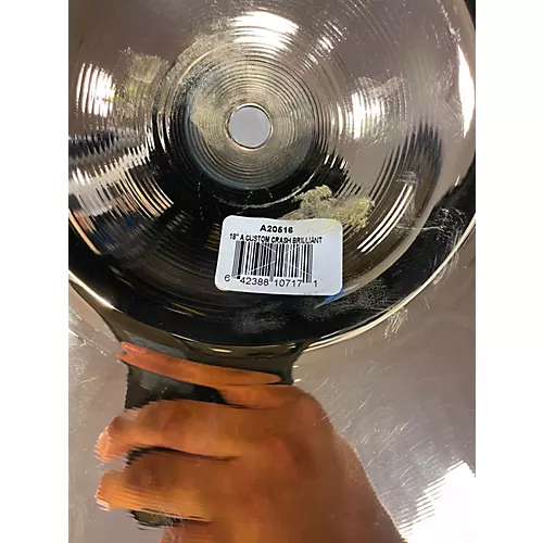 Used Zildjian 18in A Custom Crash Cymbal 38